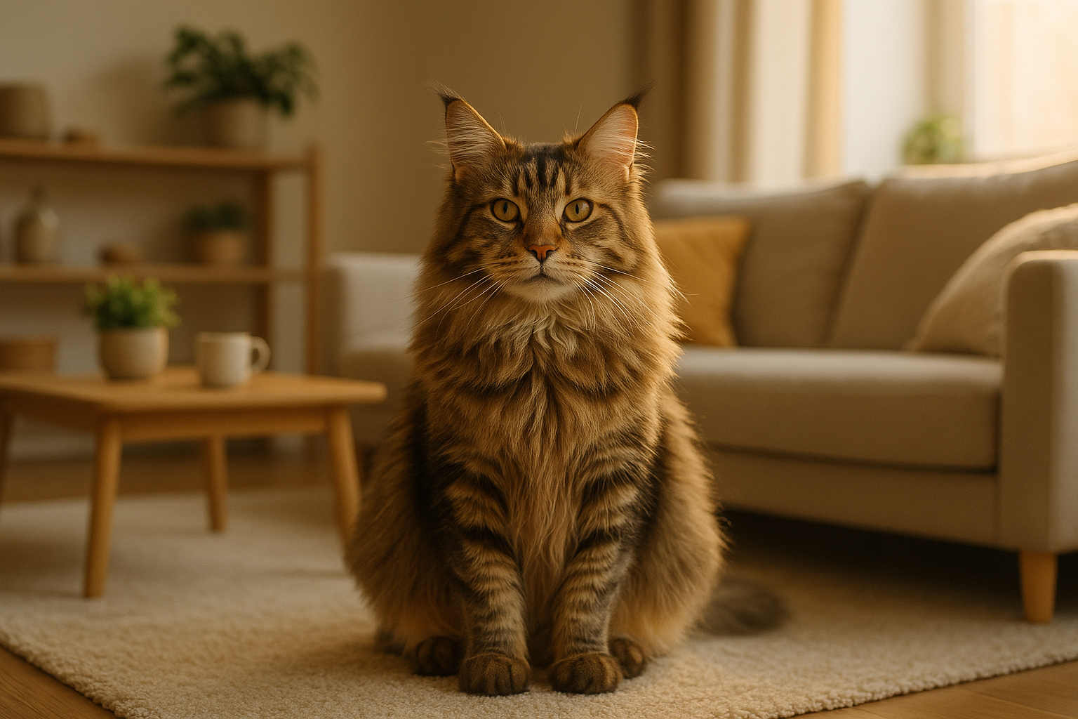 Maine Coon: Cuidados esenciales y rutina diaria para tu gato